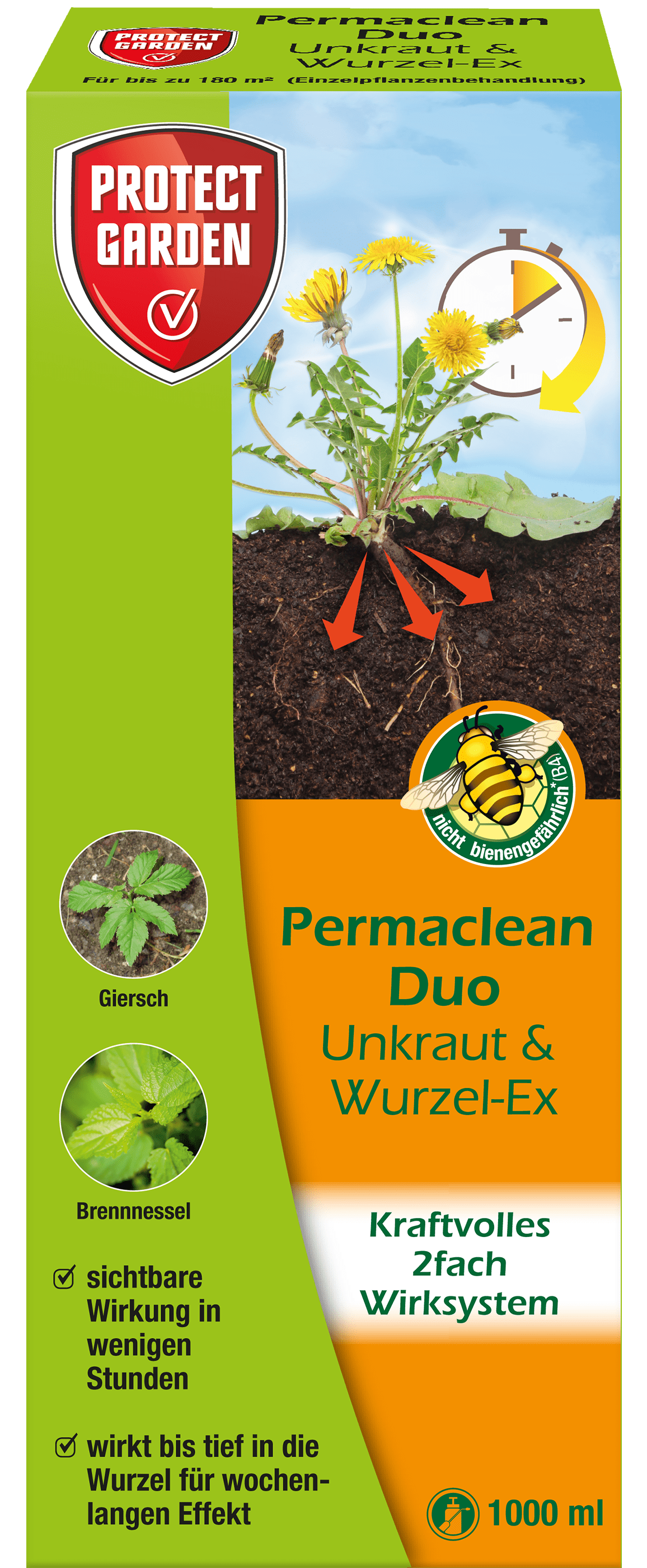 Permaclean Duo Unkraut & Wurzel-Ex -  1000 ml