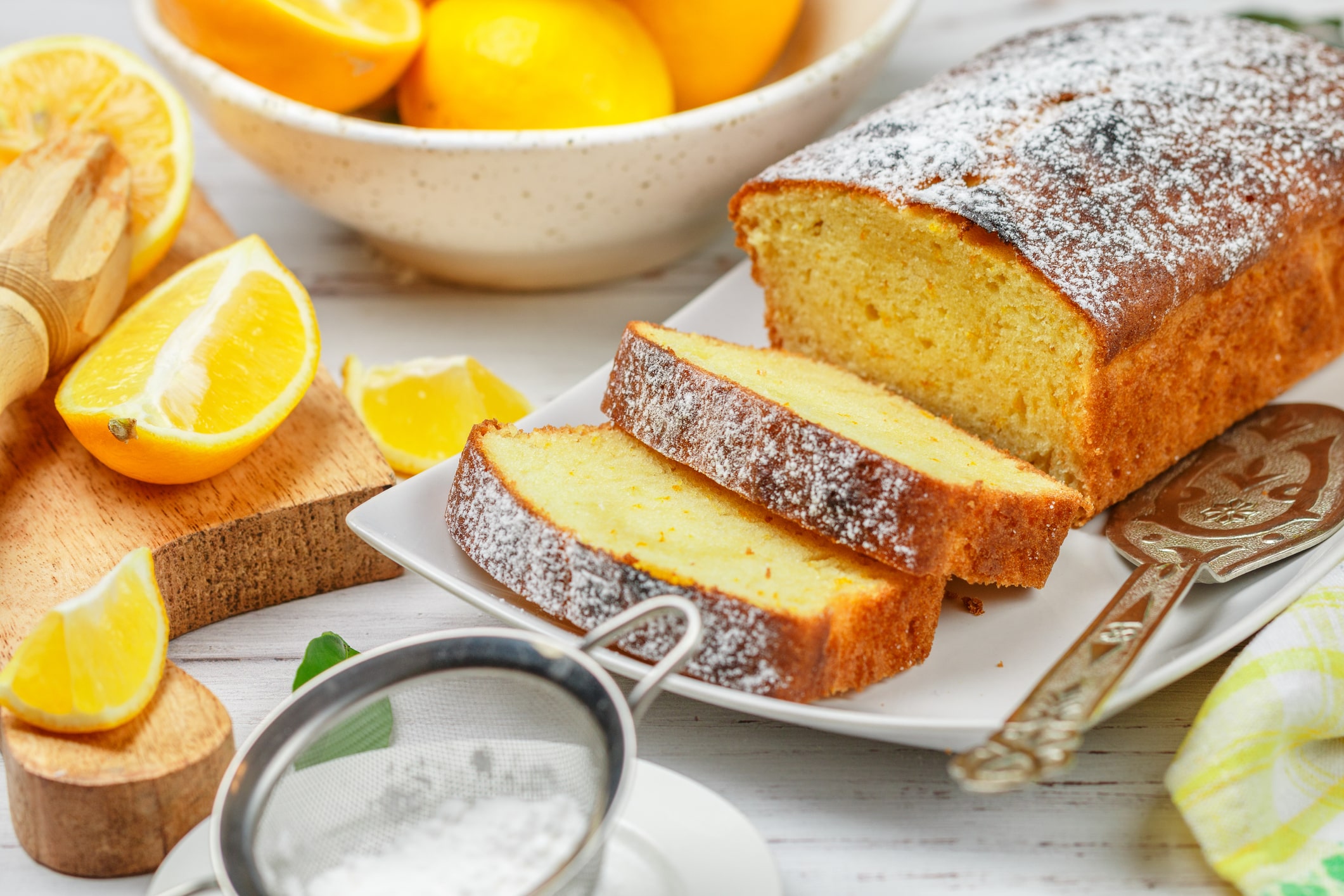 Zitronenkuchen