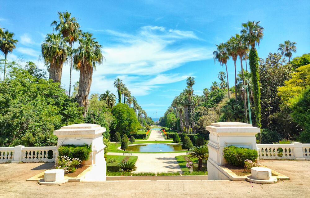 Der Botanische Garten von Hamma