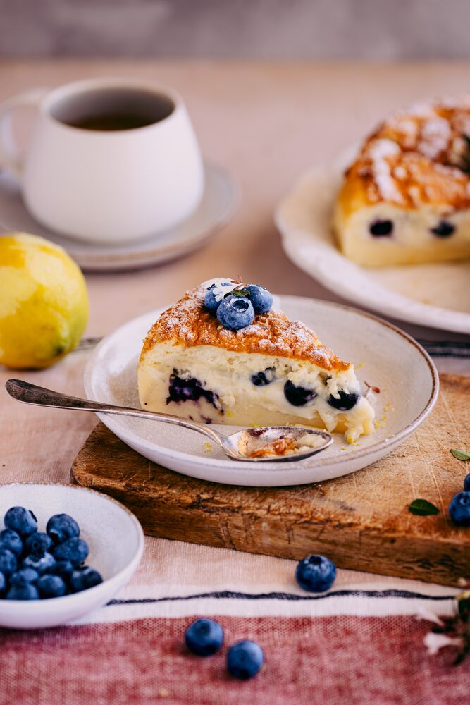 Magischer Blaubeerkuchen Rezept