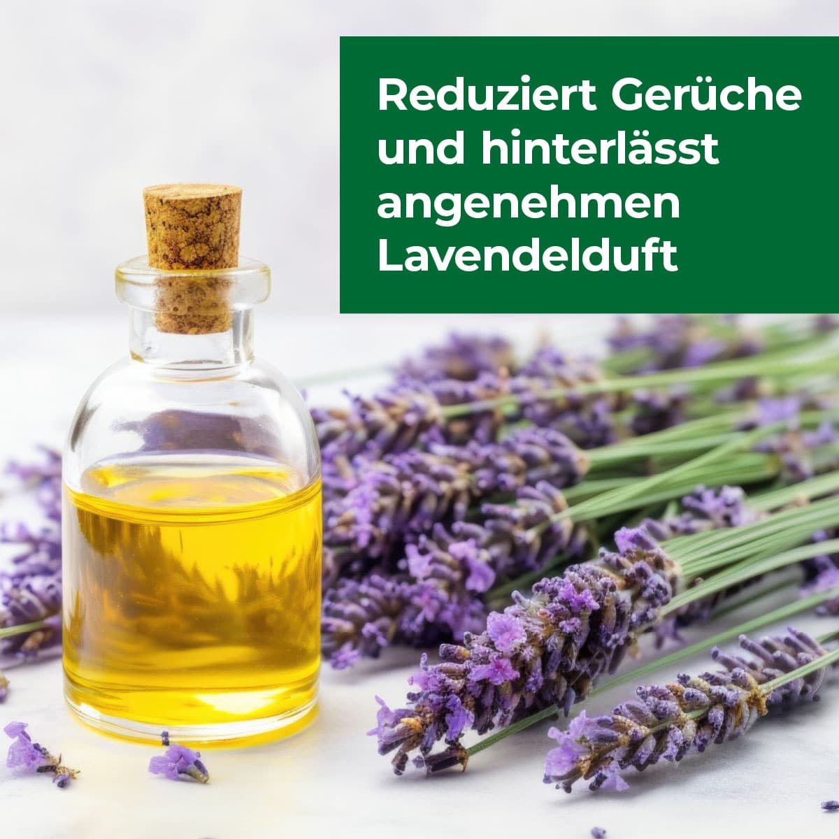 Mit Lavendelduft