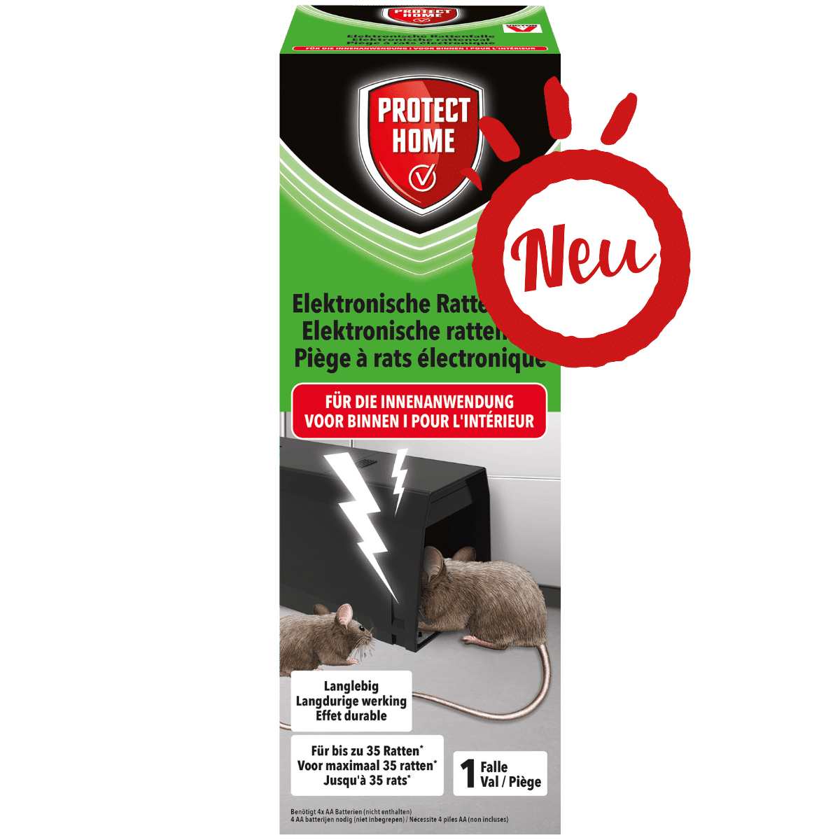 Elektronische Rattenfalle