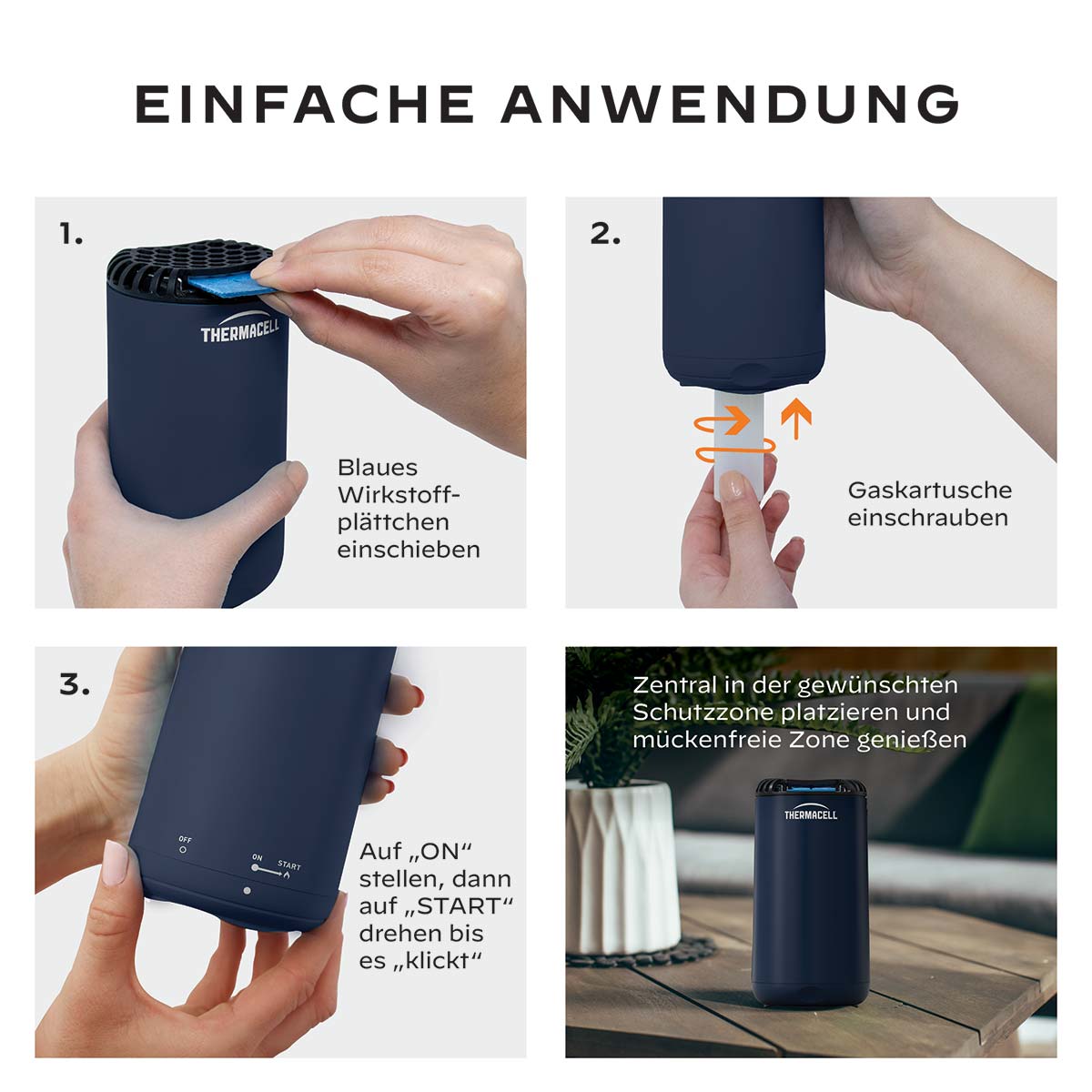 Mückenabwehr Protect (Navy blue) - Seezon DE 