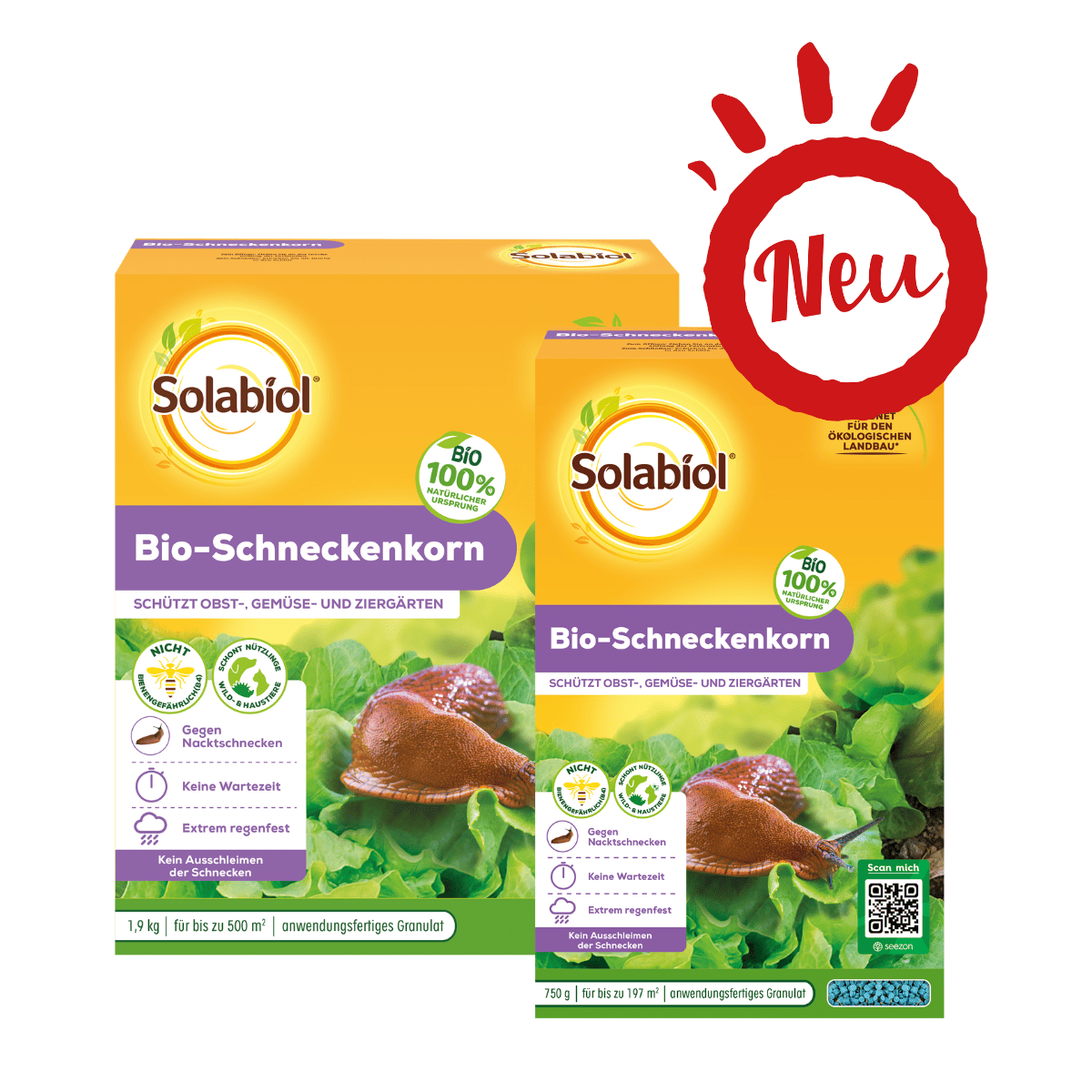 Neu Produkt Solabiol Bio Schneckenkorn