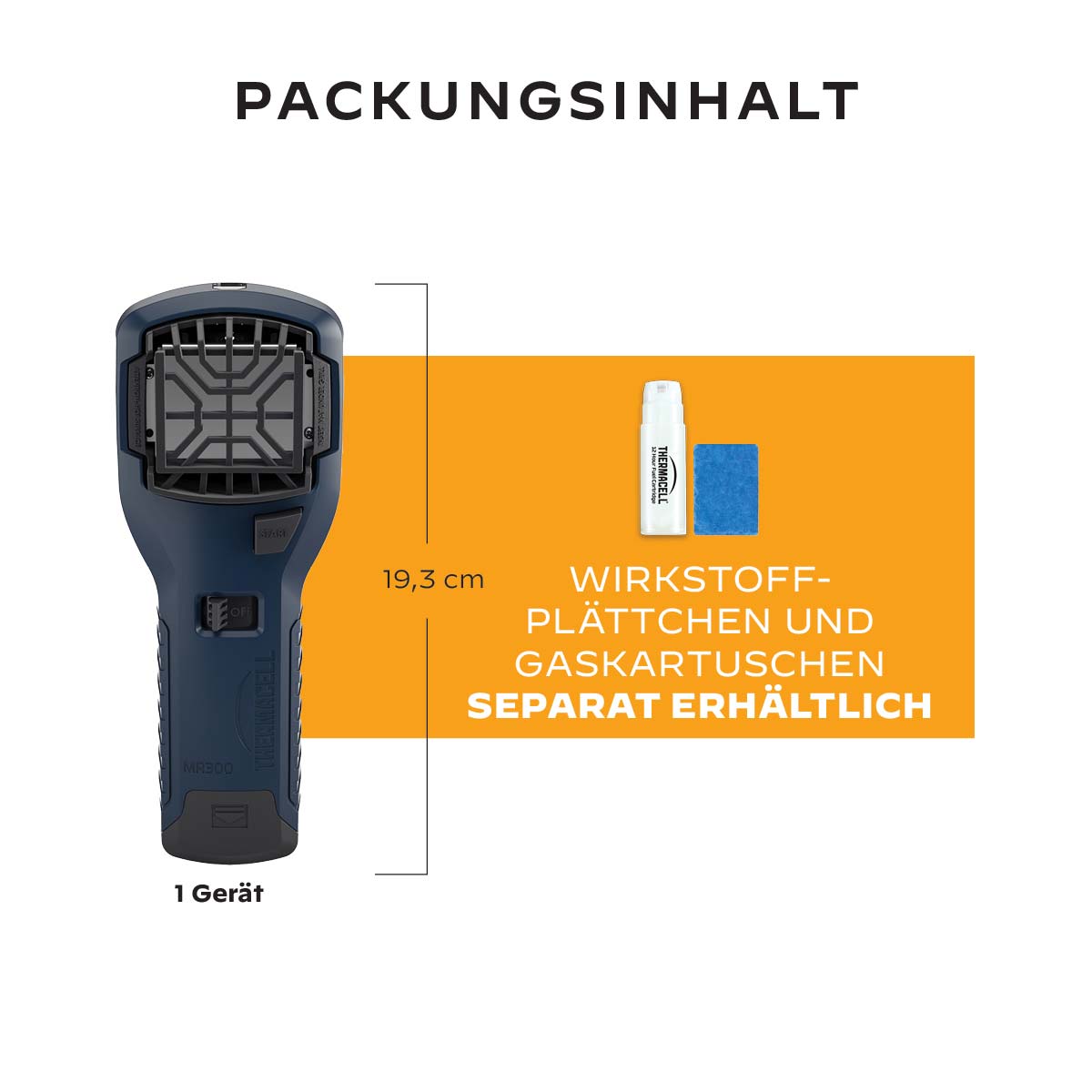 Packungsinhalt Handgerät