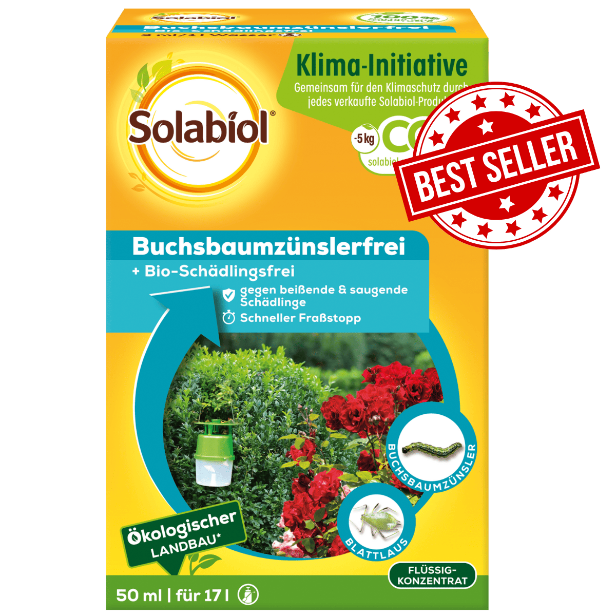 Best Seller Produkt Solabiol-Buchsbaumzunslerfrei