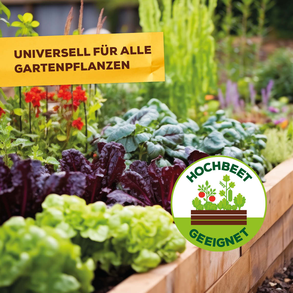 Solabiol Gartendünger Hochbeet geeignet