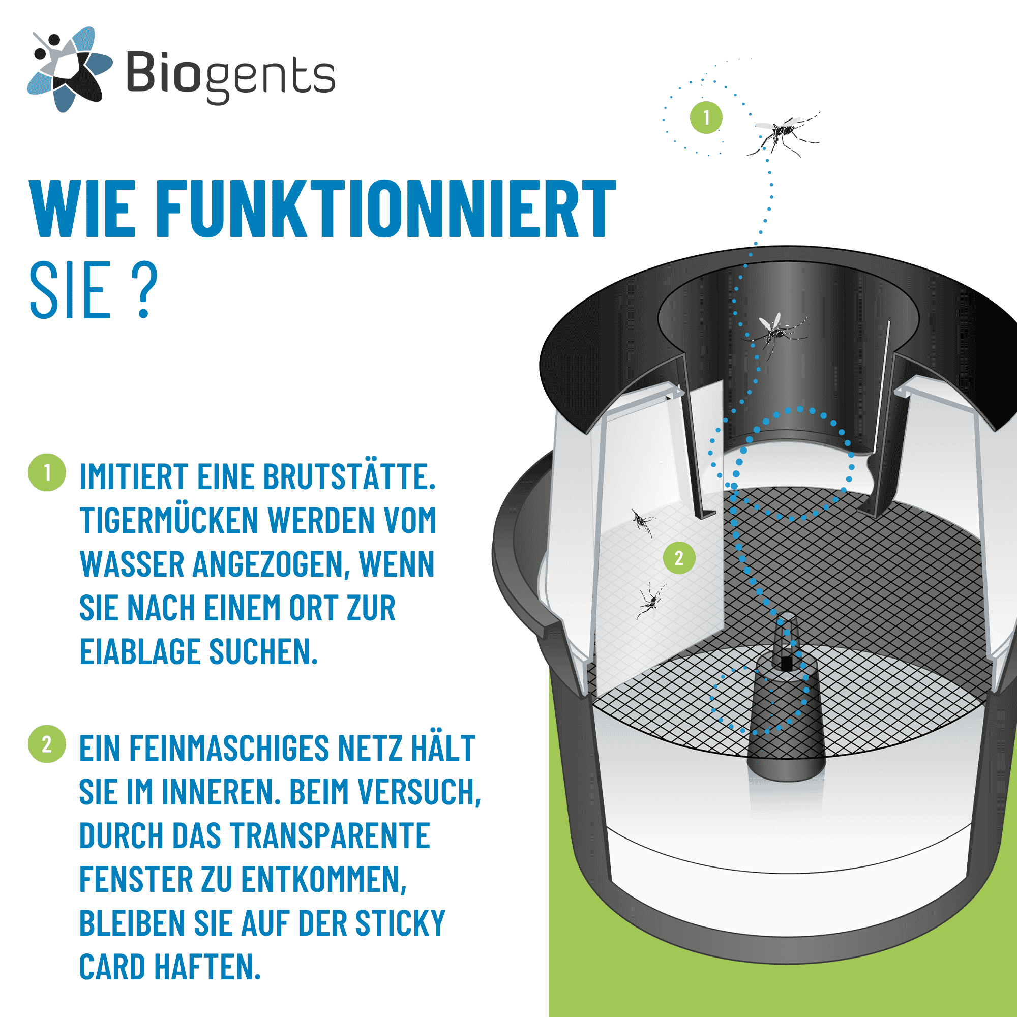 Wie funktionniert die Falle - BG-GAT