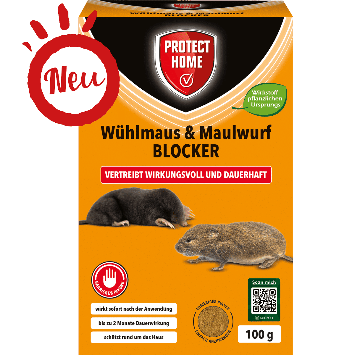 Neu Produkt Wuhlmaus-Maulwurf-BLOCKER