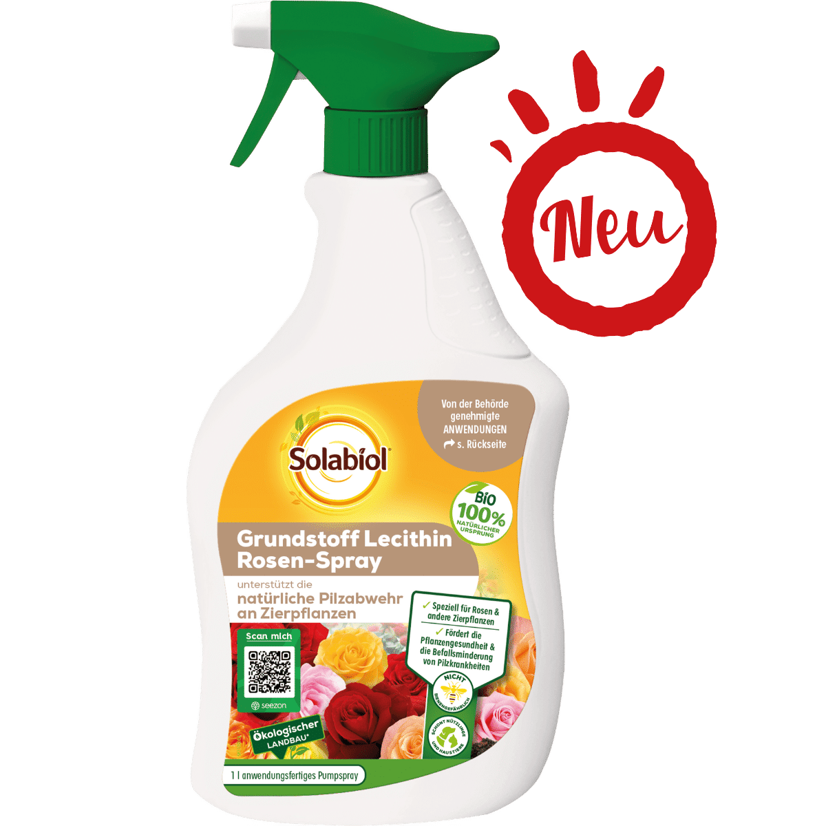 Neu Produkt Grundstoff-Lecithin-Rosen-Spray