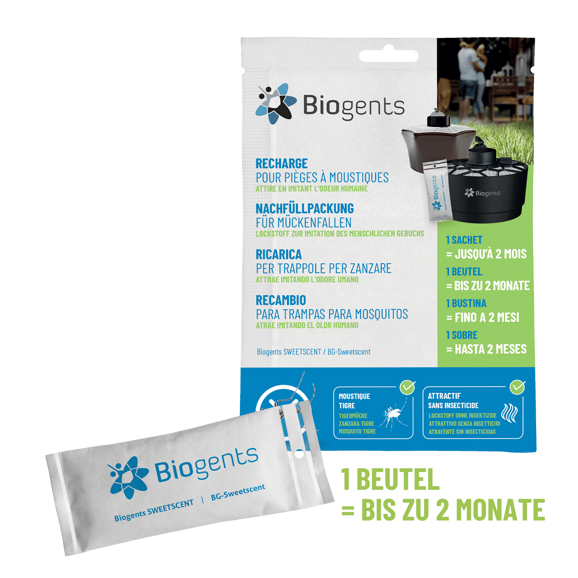 Biogents Sweetscents Lockstoff 2 Monate