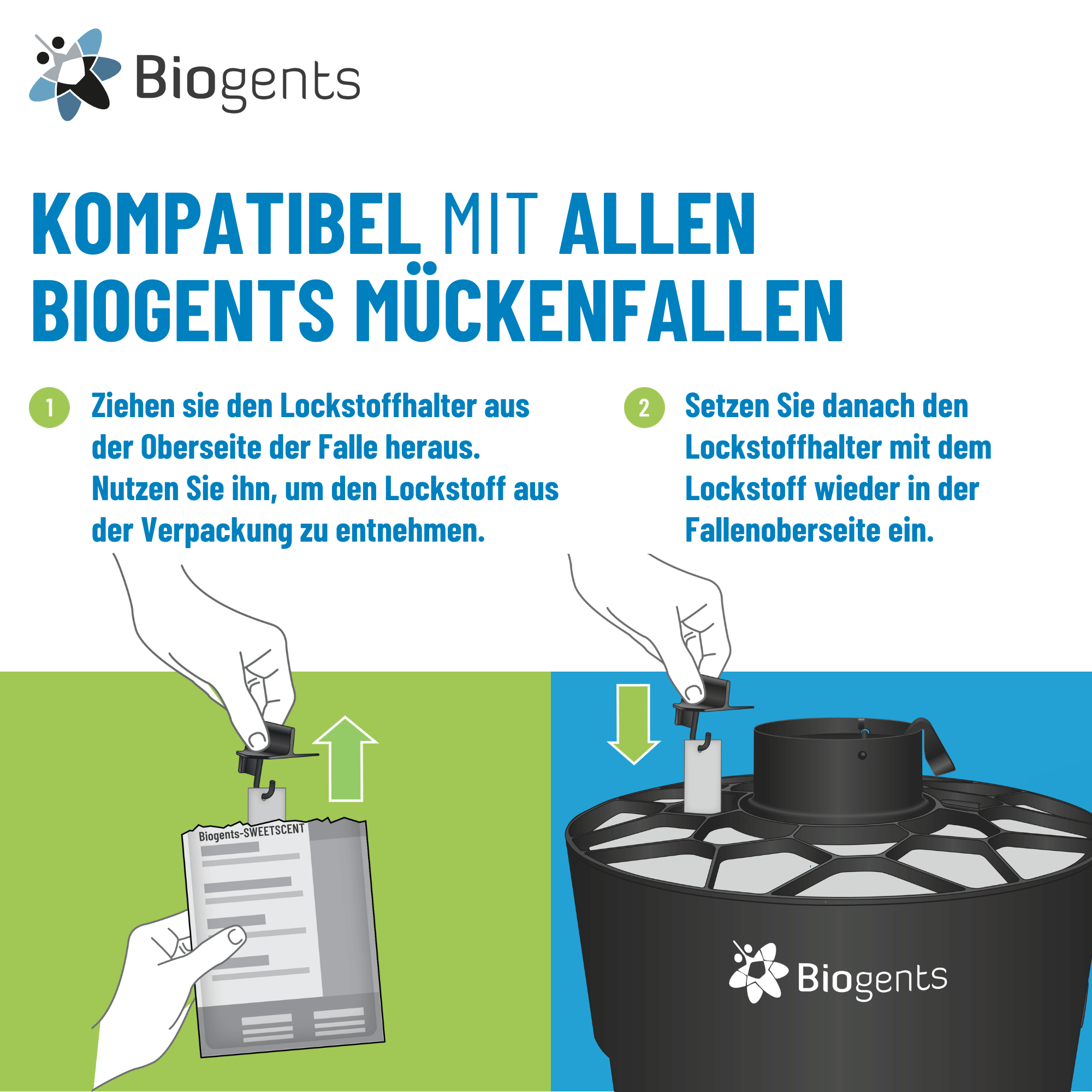 Biogents Sweetscents Lockstoff 2 Monate