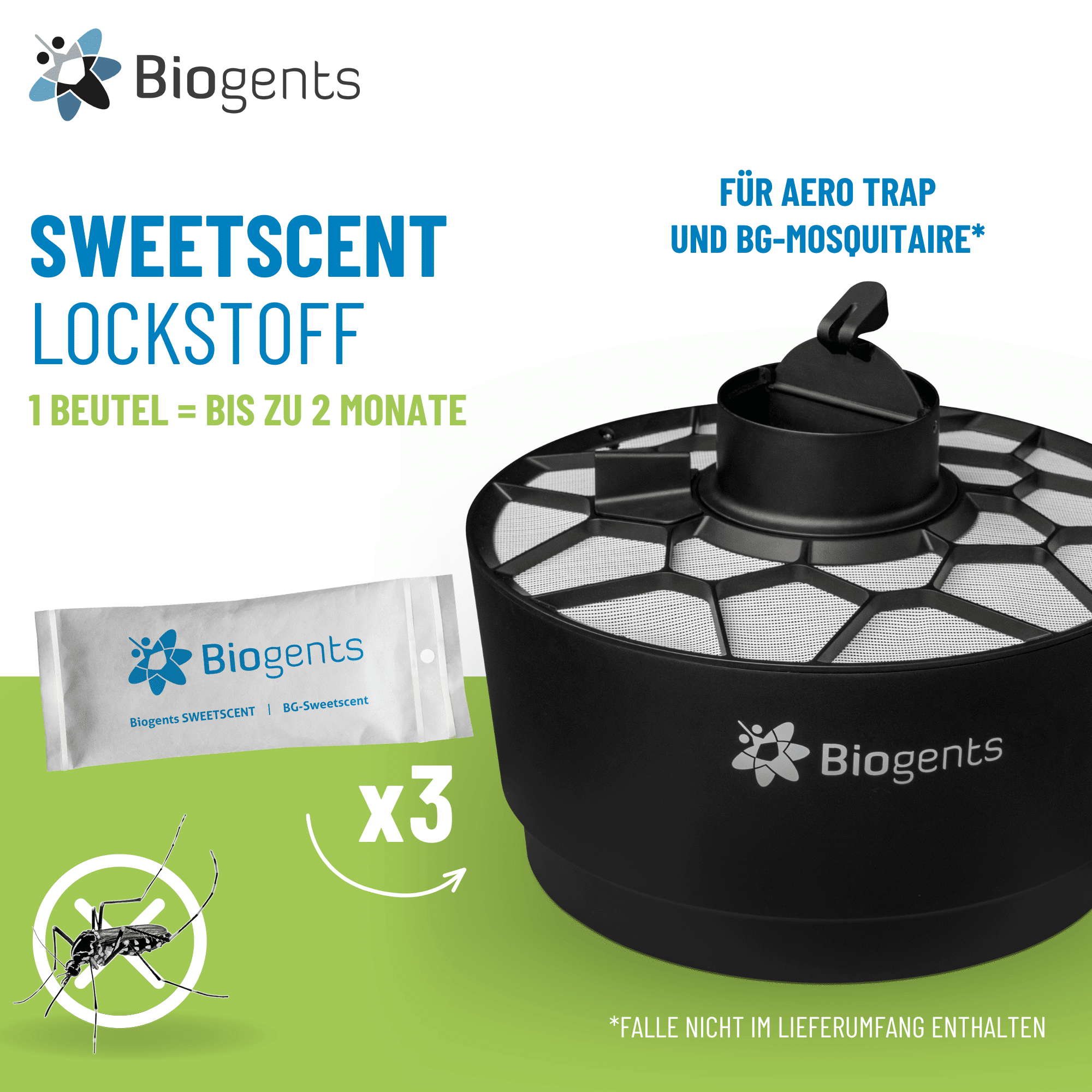 Biogents Sweetscent Lockstoff 6 Monate