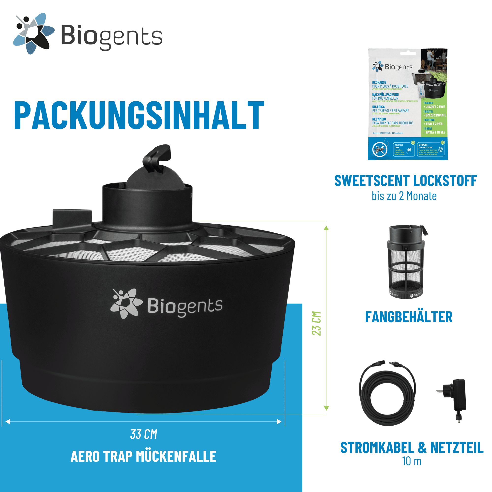 Biogents AERO TRAP Mückenfalle