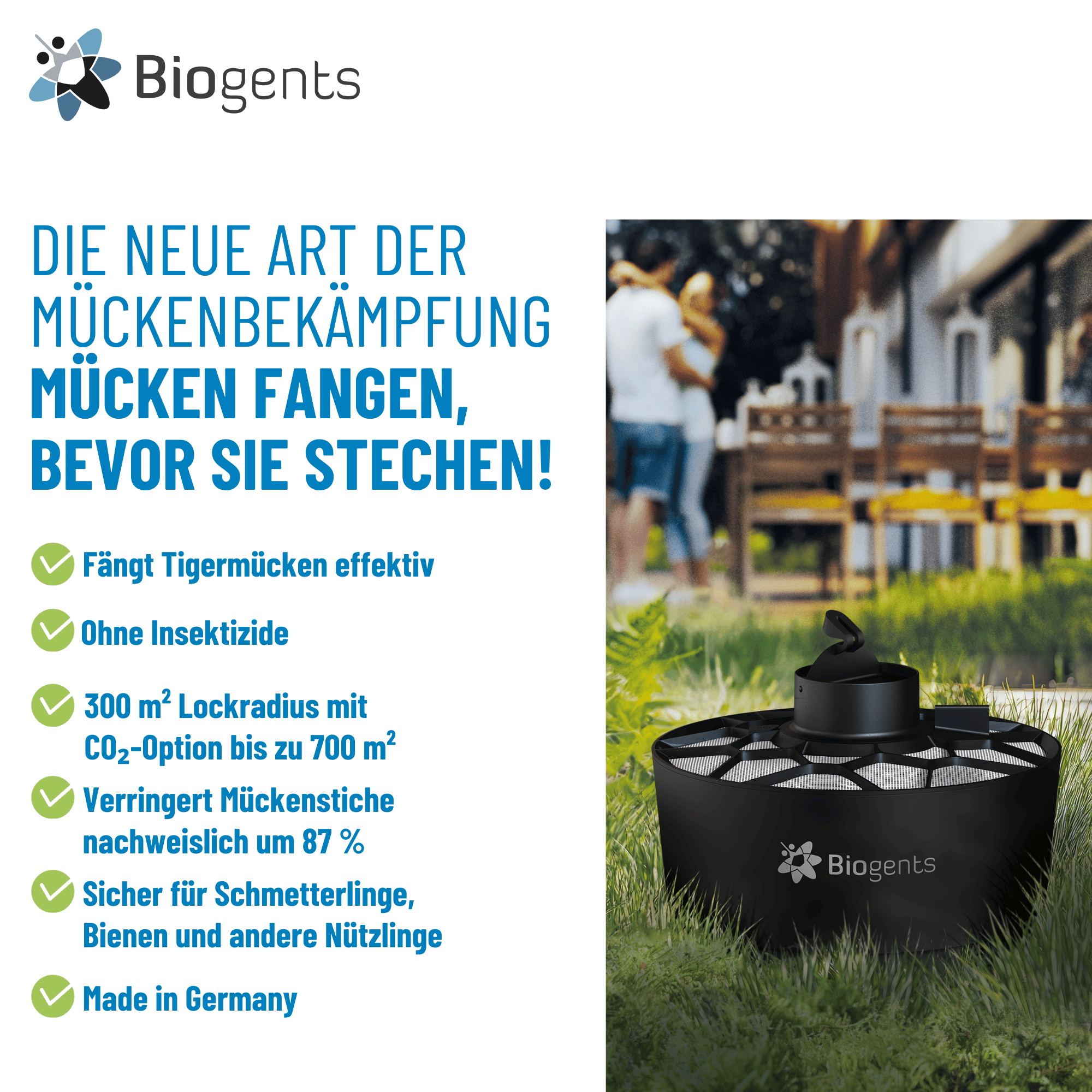 Biogents AERO TRAP Mückenfalle