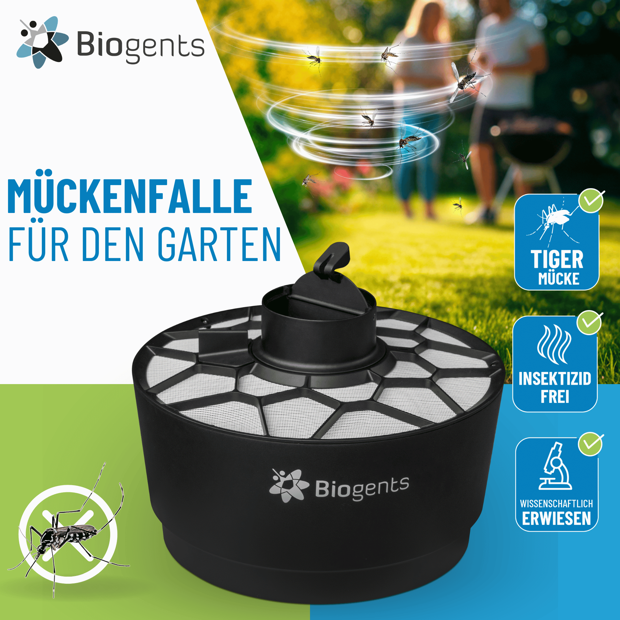 Biogents AERO TRAP Mückenfalle