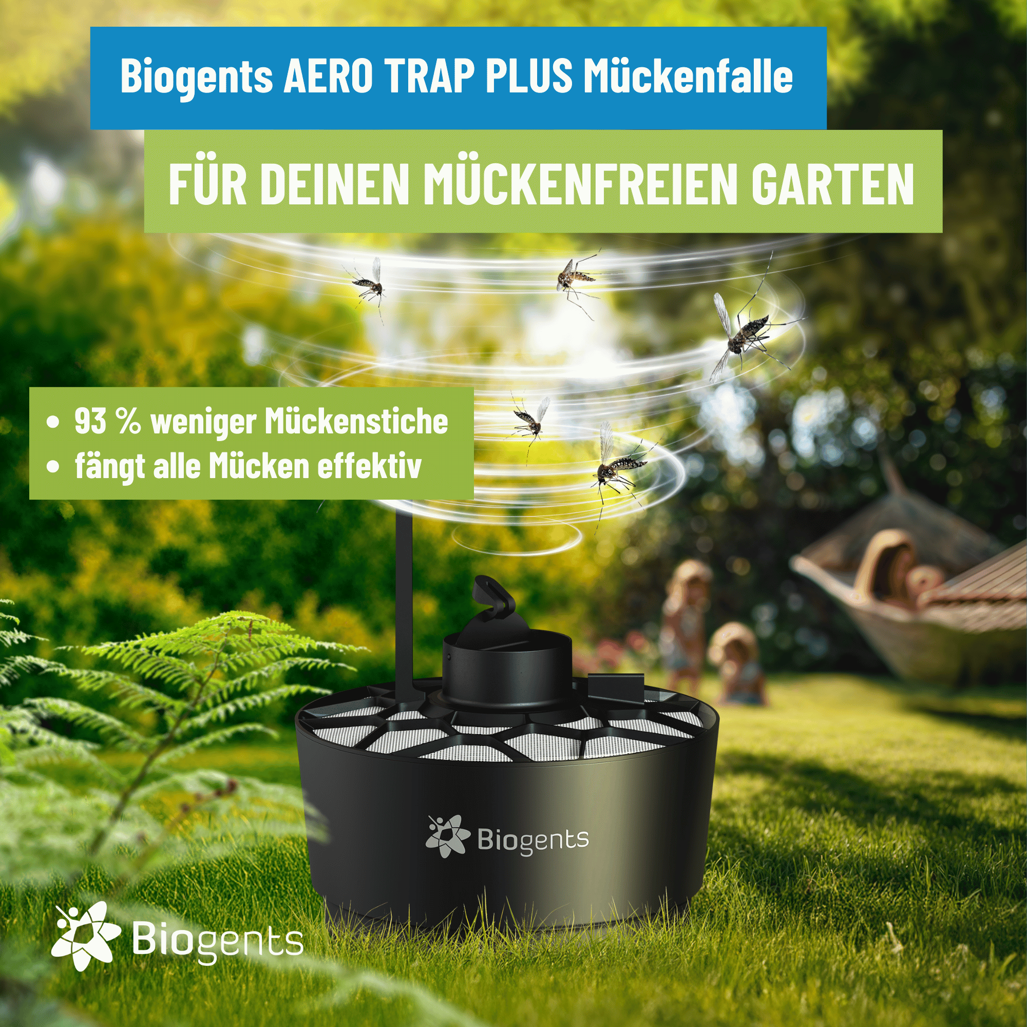 Biogents AERO TRAP PLUS Mückenfalle