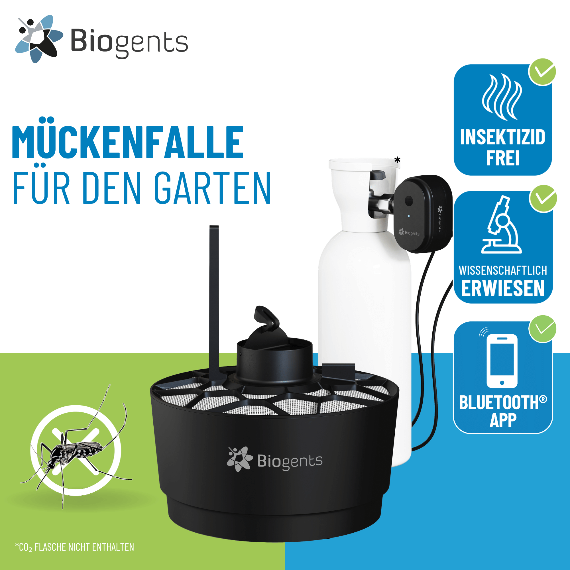 Biogents AERO TRAP PLUS Mückenfalle